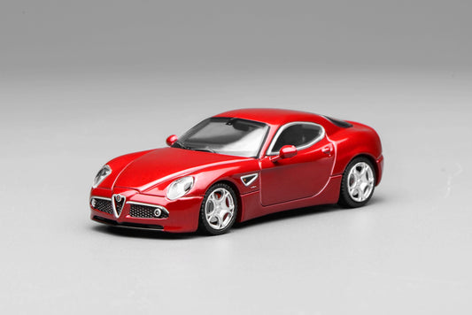 * PRE ORDER * MOTORHELIX 1/64 Alfa Romeo 8C Competizione 2008 Rosso Alfa M69051