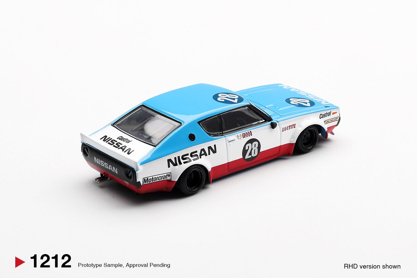* PRE ORDER * MINI GT #1212 1/64 Nissan Skyline Kenmeri Liberty Walk Nissan Racing '75 concept (RHD)