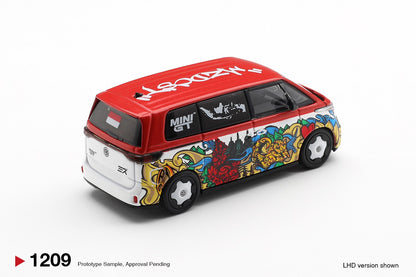 * PRE ORDER * MINI GT #1209 1/64 Volkswagen ID. Buzz Mizu Design (RHD)