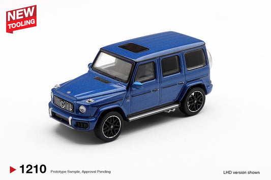 * PRE ORDER * MINI GT #1210 1/64 Mercedes-AMG G 63 Dark Blue Metallic (RHD)