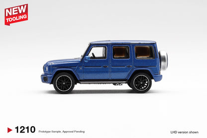 * PRE ORDER * MINI GT #1210 1/64 Mercedes-AMG G 63 Dark Blue Metallic (RHD)