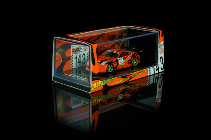 * PRE ORDER * MOTORHELIX × Mr.Hiro × Option 1/64 Nissan Fairlady Z，"Option Stream Z" ‘02（Z33) M63851 Orange