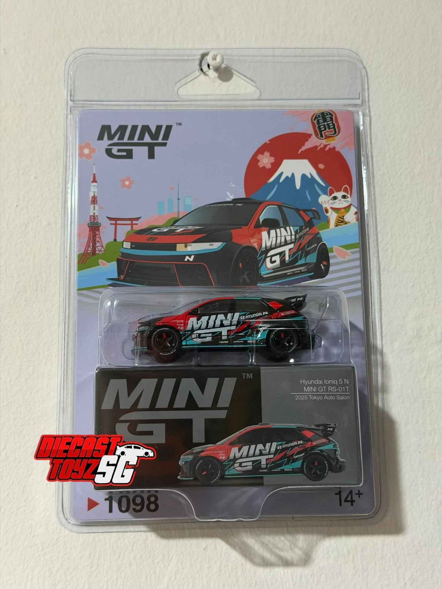 MINI GT #1098 1/64 Hyundai Ioniq 5N MINI GT RS-01T 2025 Tokyo Auto Salon (LHD) * BLISTER PACK *