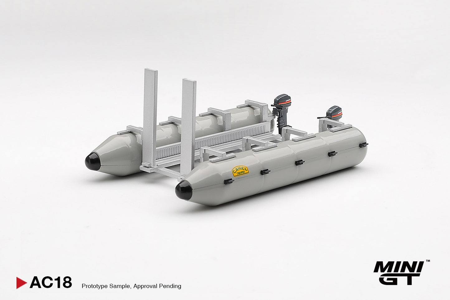 * PRE ORDER * MGTAC18 1/64 Camel Trophy Pontoon Raft