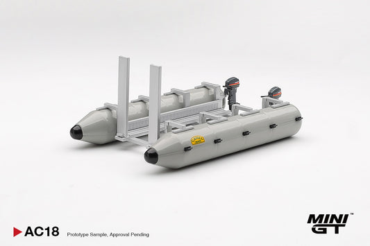 * PRE ORDER * MGTAC18 1/64 Camel Trophy Pontoon Raft