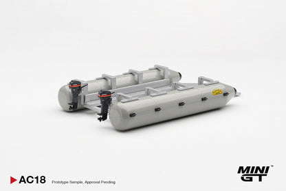 * PRE ORDER * MGTAC18 1/64 Camel Trophy Pontoon Raft