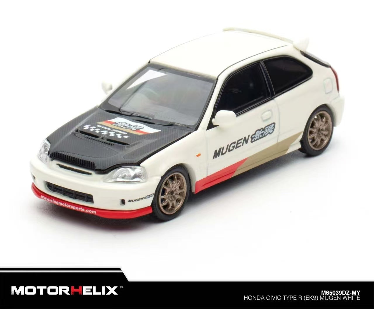 RESTOCKING * MOTORHELIX 1/64 HONDA CIVIC TYPE R EK9 TMCS SET