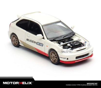 MOTORHELIX 1/64 HONDA CIVIC TYPE R EK9 TMCS SET | THE MODEL CAR SHOW 2025 TMCS