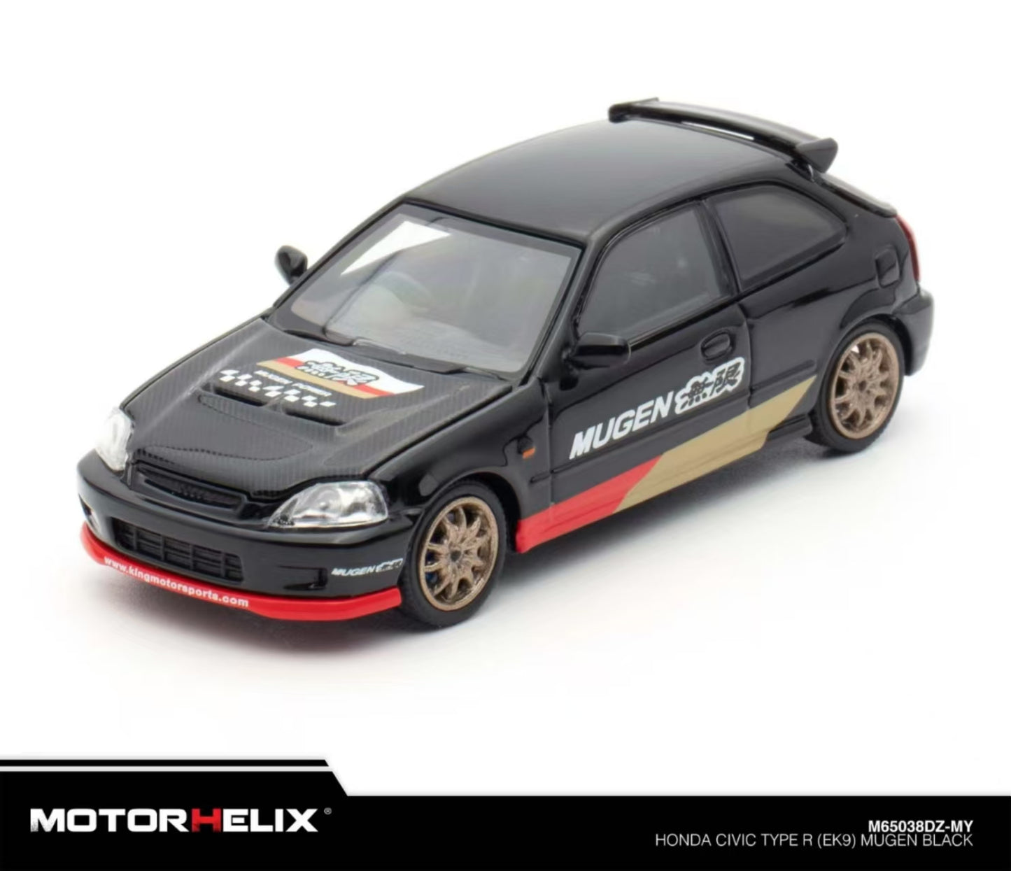 MOTORHELIX 1/64 HONDA CIVIC TYPE R EK9 TMCS SET | THE MODEL CAR SHOW 2025 TMCS