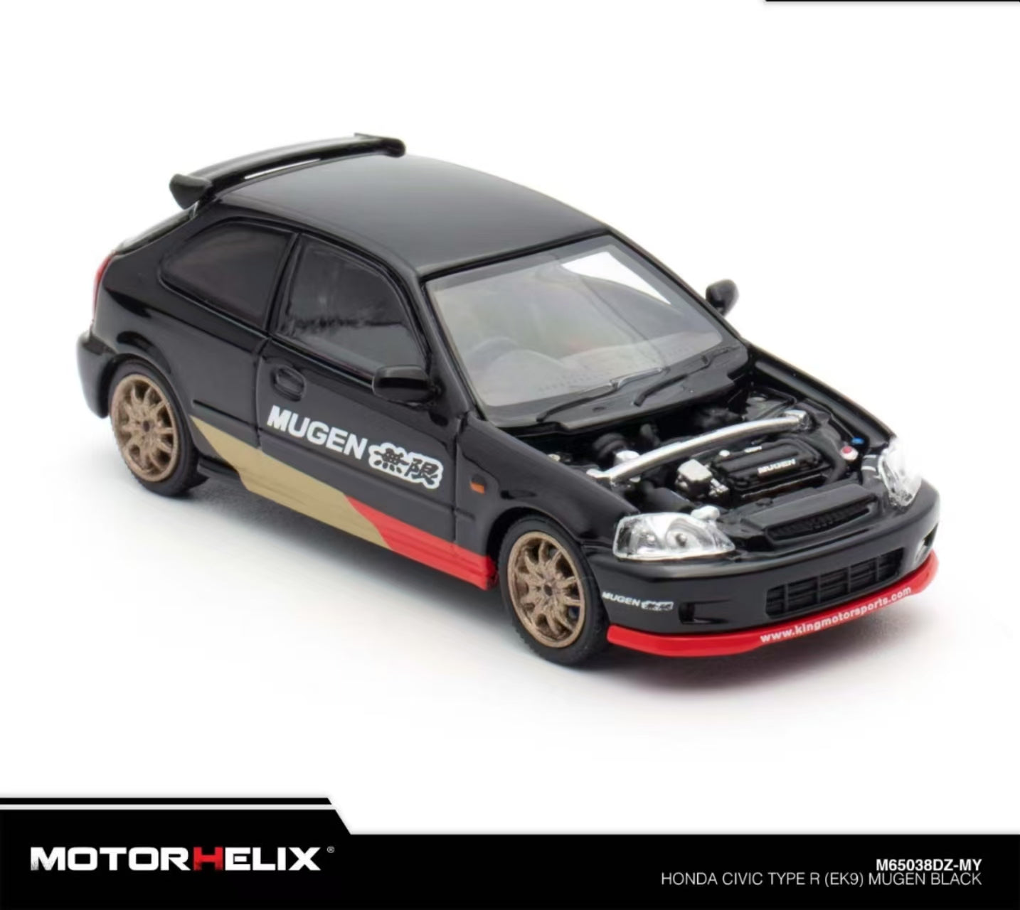 RESTOCKING * MOTORHELIX 1/64 HONDA CIVIC TYPE R EK9 TMCS SET