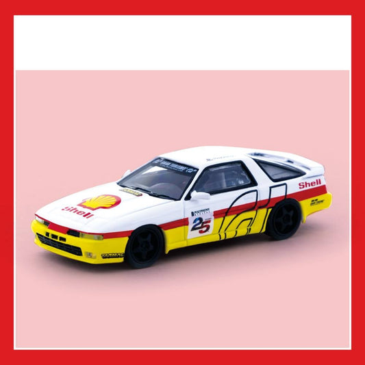 TARMAC WORKS X SHELL X GRAN TURISMO 7 1/64 JDM COLLECTION- Toyota Supra 3.0GT Turbo A'88