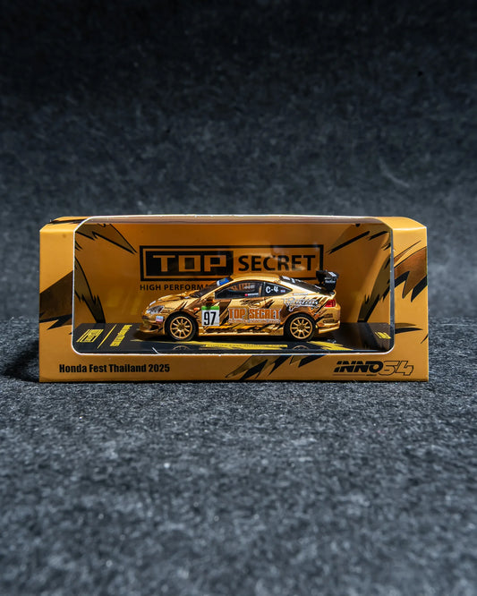 * PRE ORDER * INNO64 TOP SECRET 1/64 HONDA INTEGRA DC5 TYPE R 
LIMITED HONDA FEST THAILAND 2025