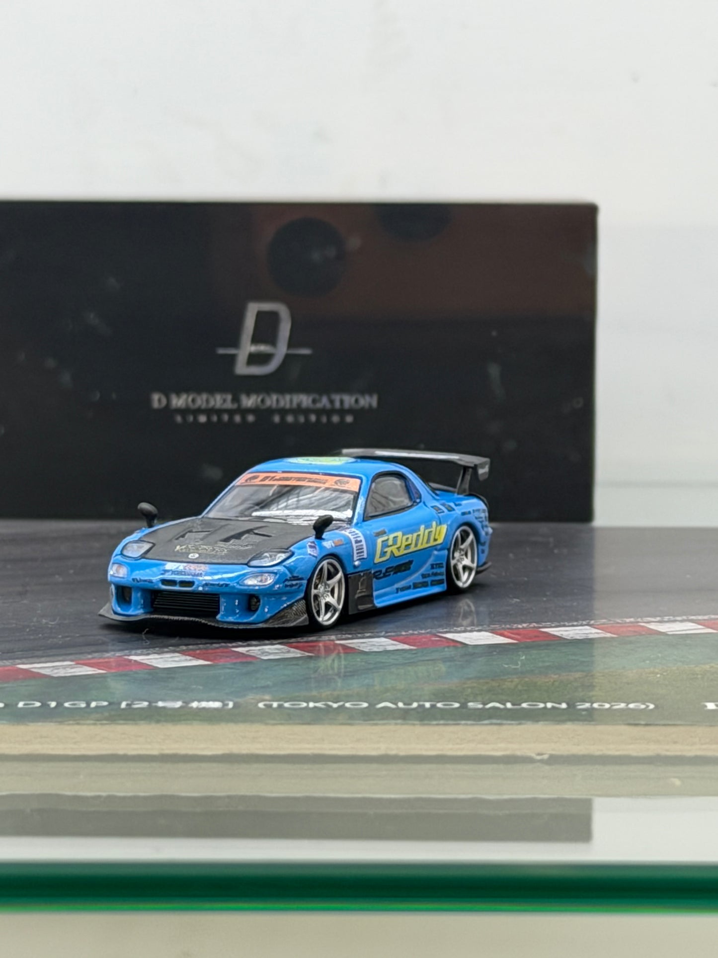 TAS26 D MODEL 1/64 MAZDA RX-7 RE-AMEMIYA DM070A