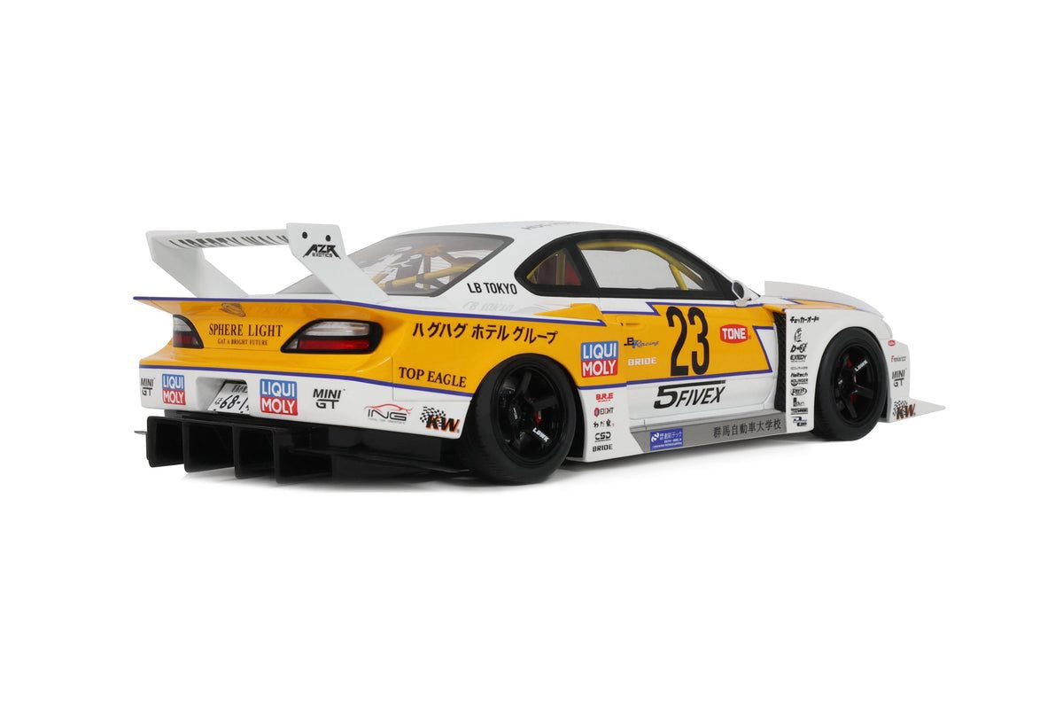 GT Spirit 1/18 2021 NISSAN S15 SILVA LB SUPER SILHOUETTE WHITE - GT560