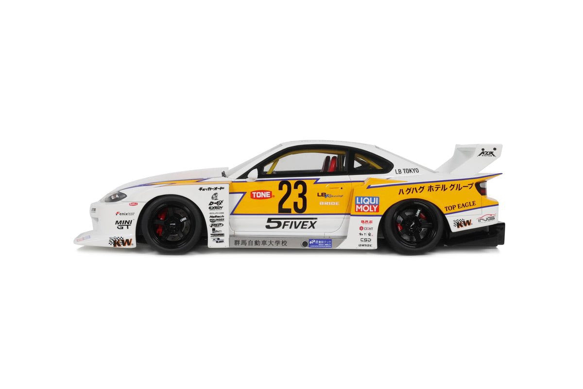GT Spirit 1/18 2021 NISSAN S15 SILVA LB SUPER SILHOUETTE WHITE - GT560