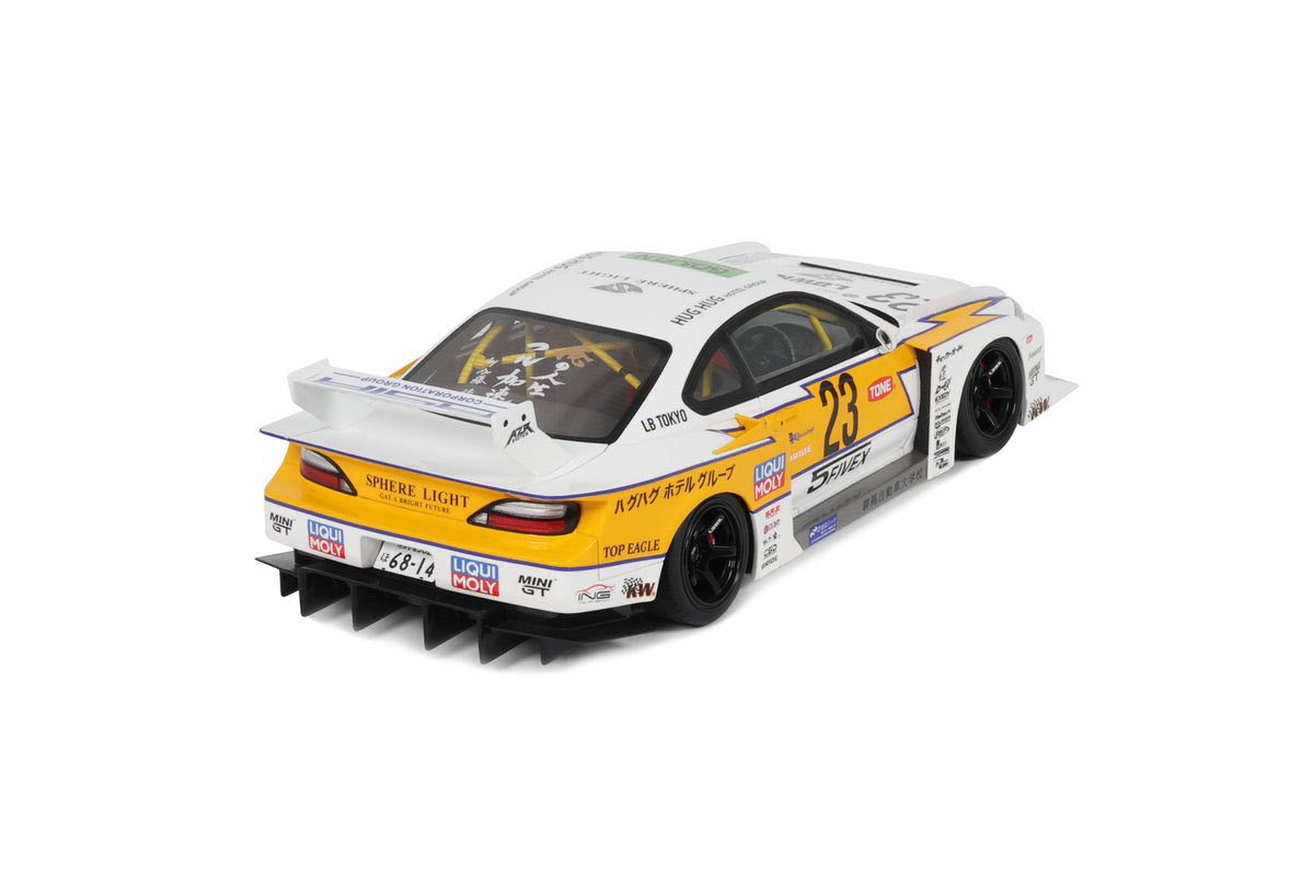 GT Spirit 1/18 2021 NISSAN S15 SILVA LB SUPER SILHOUETTE WHITE - GT560