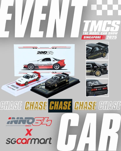 INNO 64 x SGCARMART Mazda RX-7 (FC3S) - Pandem Rocket Bunny | The Model Car Show Singapore 2025 TMCSSG