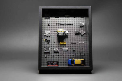Motorhelix Honda Civic Type R FD2 Spoon Sports Boom Box Photoframe Display With Engine | The Diecast Expo 2025