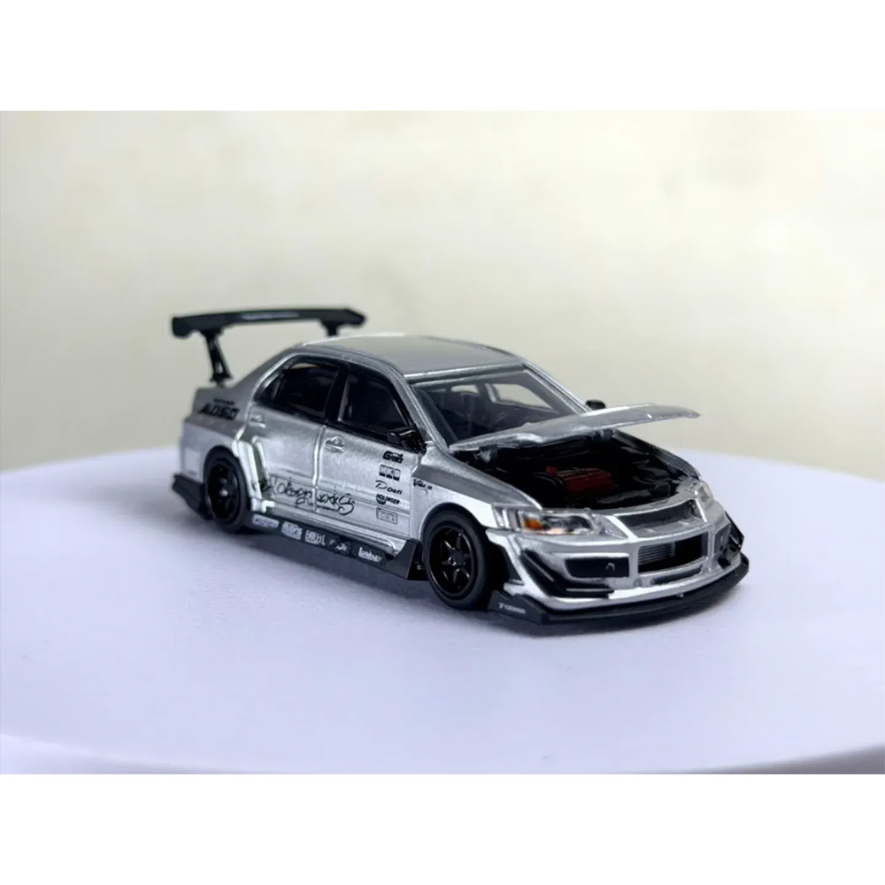 Peako X Varis Mitsubishi Lancer Evolution Silver Metallic