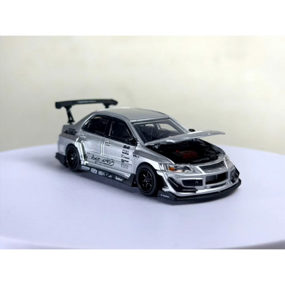 Peako X Varis Mitsubishi Lancer Evolution Silver Metallic