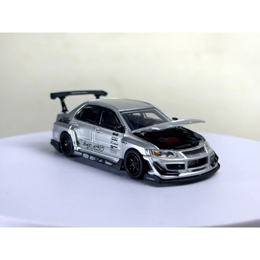 Peako X Varis Mitsubishi Lancer Evolution Silver Metallic