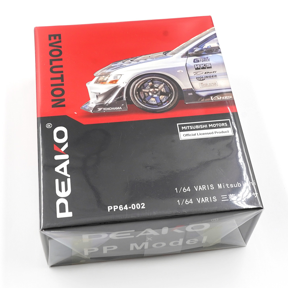 Peako X Varis Mitsubishi Lancer Evolution Silver Metallic
