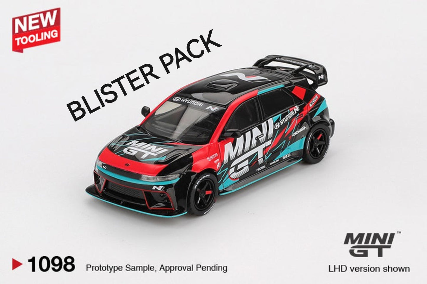 MINI GT #1098 1/64 Hyundai Ioniq 5N MINI GT RS-01T 2025 Tokyo Auto Salon (LHD) * BLISTER PACK *