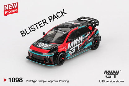 MINI GT #1098 1/64 Hyundai Ioniq 5N MINI GT RS-01T 2025 Tokyo Auto Salon (LHD) * BLISTER PACK *