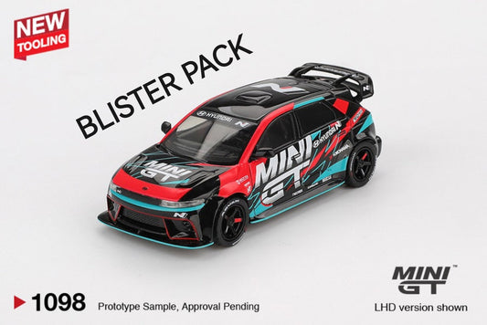 MINI GT #1098 1/64 Hyundai Ioniq 5N MINI GT RS-01T 2025 Tokyo Auto Salon (LHD) * BLISTER PACK *