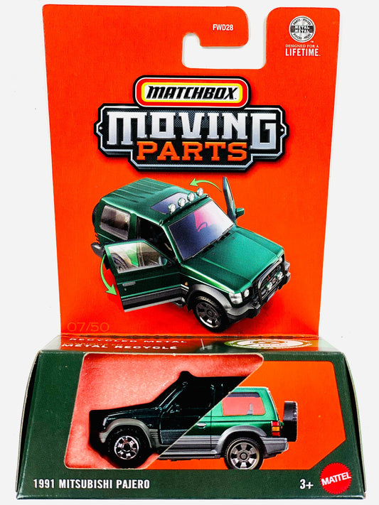 Matchbox MOVING PARTS 1991 Mitsubishi Pajero