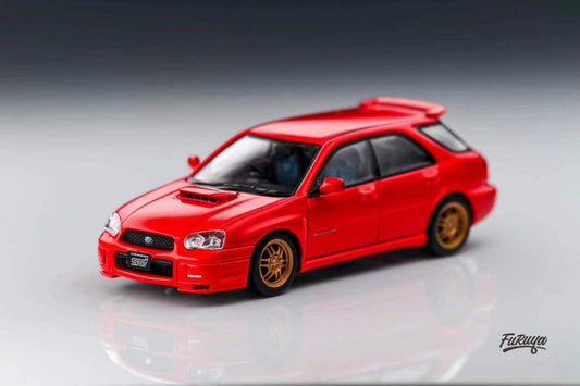 Furuya 1/64 Subaru Impreza WRX STi Wagon GG Red