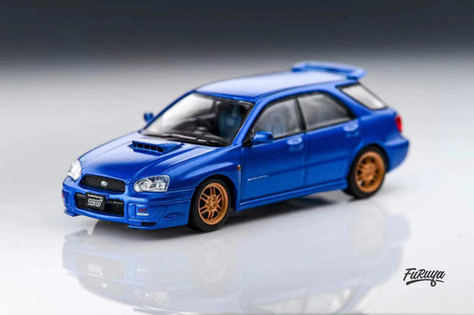 Furuya 1/64 Subaru Impreza WRX STi Wagon GG Blue