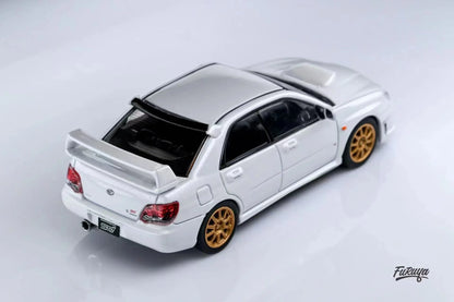 Furuya 1/64 Subaru Impreza WRX STi The 9th Generation White Sedan Version