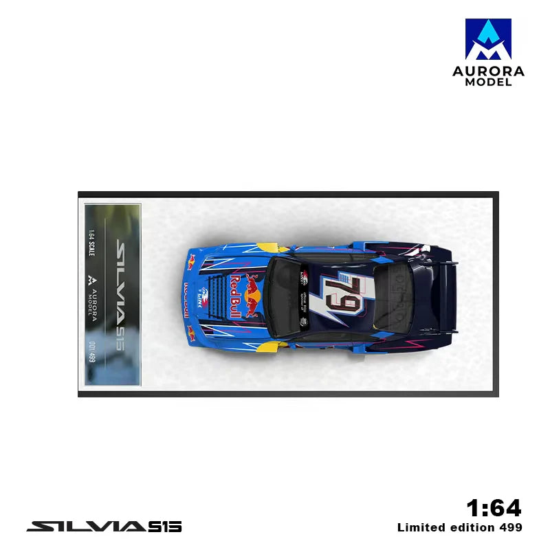 Aurora Models 1/64 Nissan Silvia S15 Red Bull livery