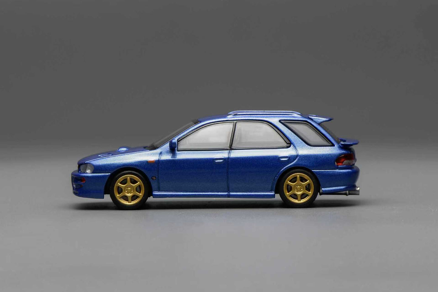 * PRE ORDER * MOTORHELIX 1/64 SUBARU IMPREZA WAGON WRX STI VERSION VI  CUSTOMIZED WORLD RALY BLUE MICA  M67101