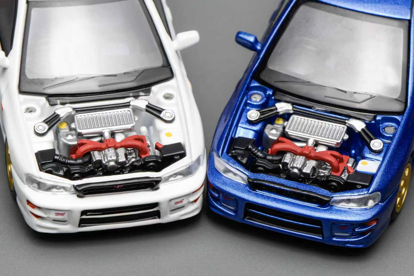 * PRE ORDER * MOTORHELIX 1/64 SUBARU IMPREZA WAGON WRX STI VERSION VI PURE WHITE  M67102