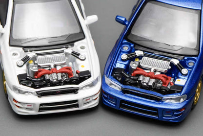 * PRE ORDER * MOTORHELIX 1/64 SUBARU IMPREZA WAGON WRX STI VERSION VI PURE WHITE  M67102