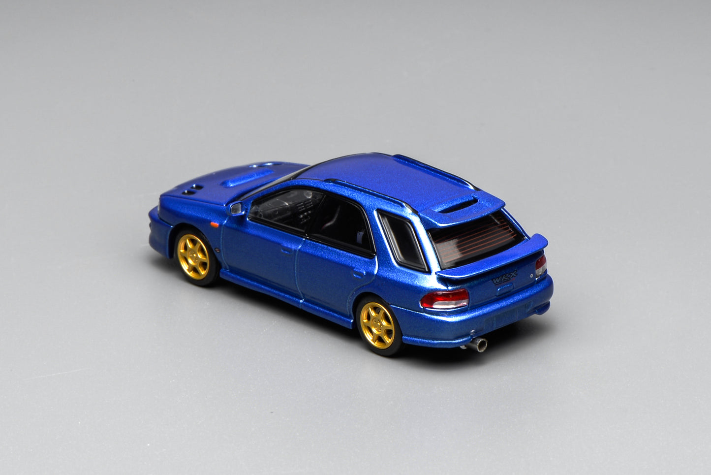 * PRE ORDER * MOTORHELIX 1/64 SUBARU IMPREZA WAGON WRX STI VERSION VI  CUSTOMIZED WORLD RALY BLUE MICA  M67101