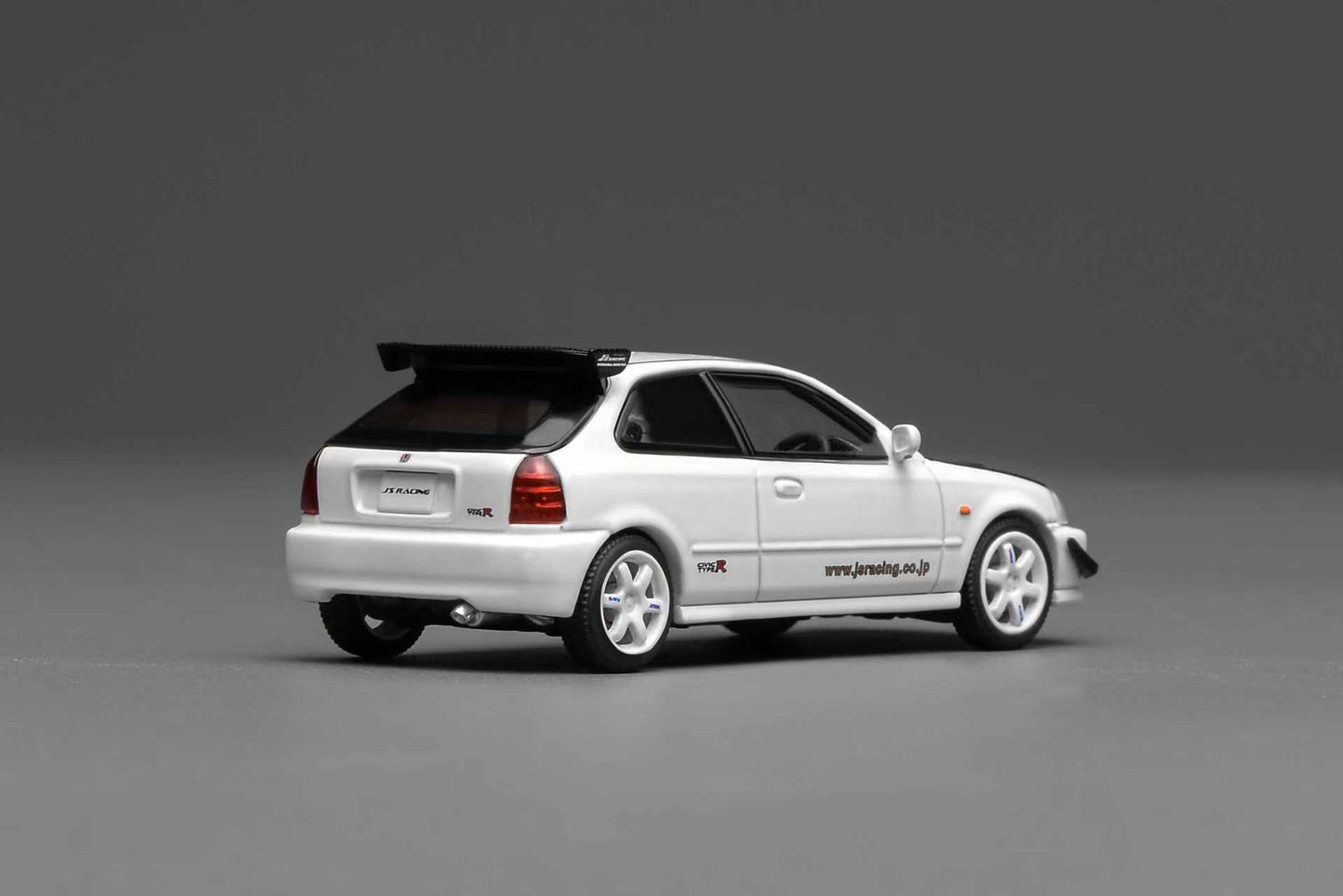 * PRE ORDER * MOTORHELIX 1/64 HONDA CIVIC TYPE R EK9  J'S RACING LIVERY  M65029