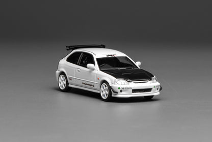 * PRE ORDER * MOTORHELIX 1/64 HONDA CIVIC TYPE R EK9  J'S RACING LIVERY  M65029
