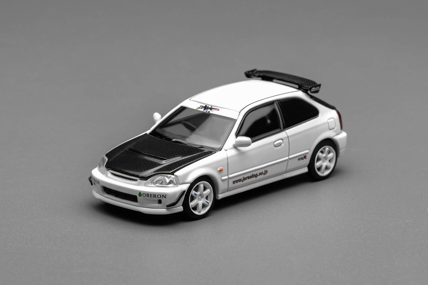 * PRE ORDER * MOTORHELIX 1/64 HONDA CIVIC TYPE R EK9  J'S RACING LIVERY  M65029