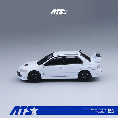 ATS 1/64 MITSUBISHI LANCER EVOLUTION IX PEARL WHITE - ATS880803