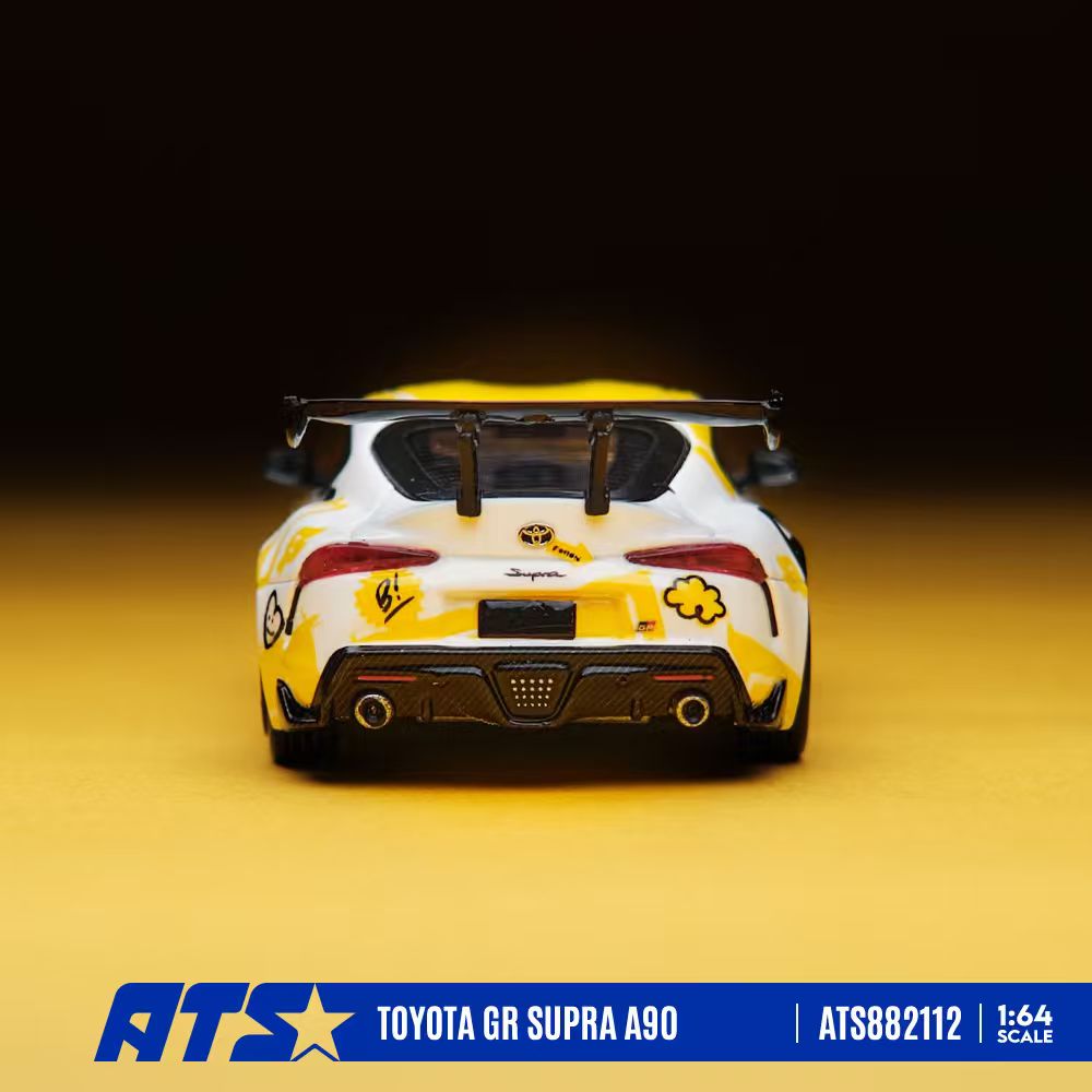 * PRE ORDER * ATS 1/64 Toyota GR SUPRA A90 & B.Duck Diecast model (Dual-licensed Product) ATS882112 B.Duck