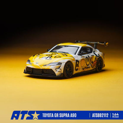 * PRE ORDER * ATS 1/64 Toyota GR SUPRA A90 & B.Duck Diecast model (Dual-licensed Product) ATS882112 B.Duck