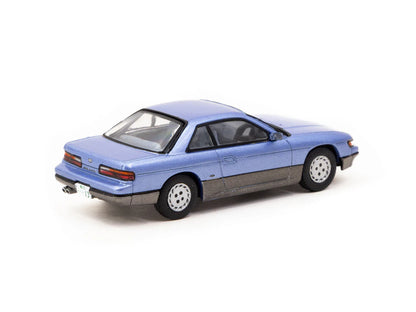 J Collection X Tarmac Works 1/64 Nissan Silvia S13 Blue/Grey - COLLAB64