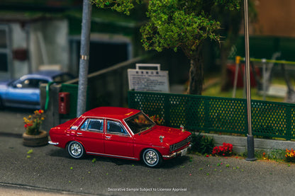 J Collection X Tarmac Works 1/64 Datsun BLUEBIRD 1600SSS P510 Red - COLLAB64