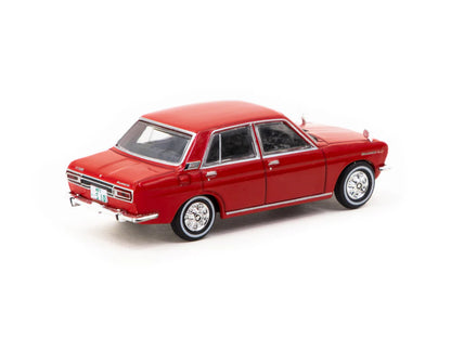 J Collection X Tarmac Works 1/64 Datsun BLUEBIRD 1600SSS P510 Red - COLLAB64