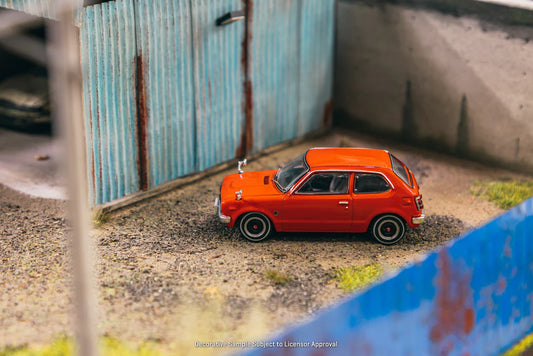 J Collection x Tarmac Works 1/64 Honda Civic (SB1) Orange - COLLAB64