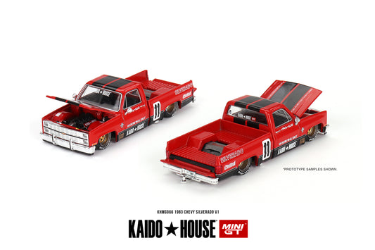 [ Kaido House x MINI GT ] Chevrolet Silverado KAIDO V1 KHMG066