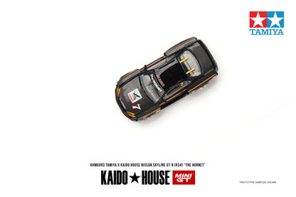 [ Kaido House x MINI GT ] Nissan Skyline GT-R (R34) Kaido Works Tamiya Hornet V1 KHMG093